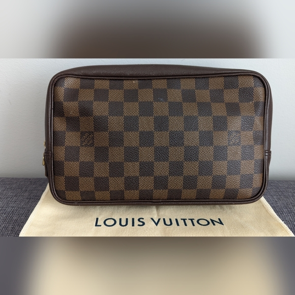 Authentic LV Trousse Toiletry Pouch - Picture 1 of 14
